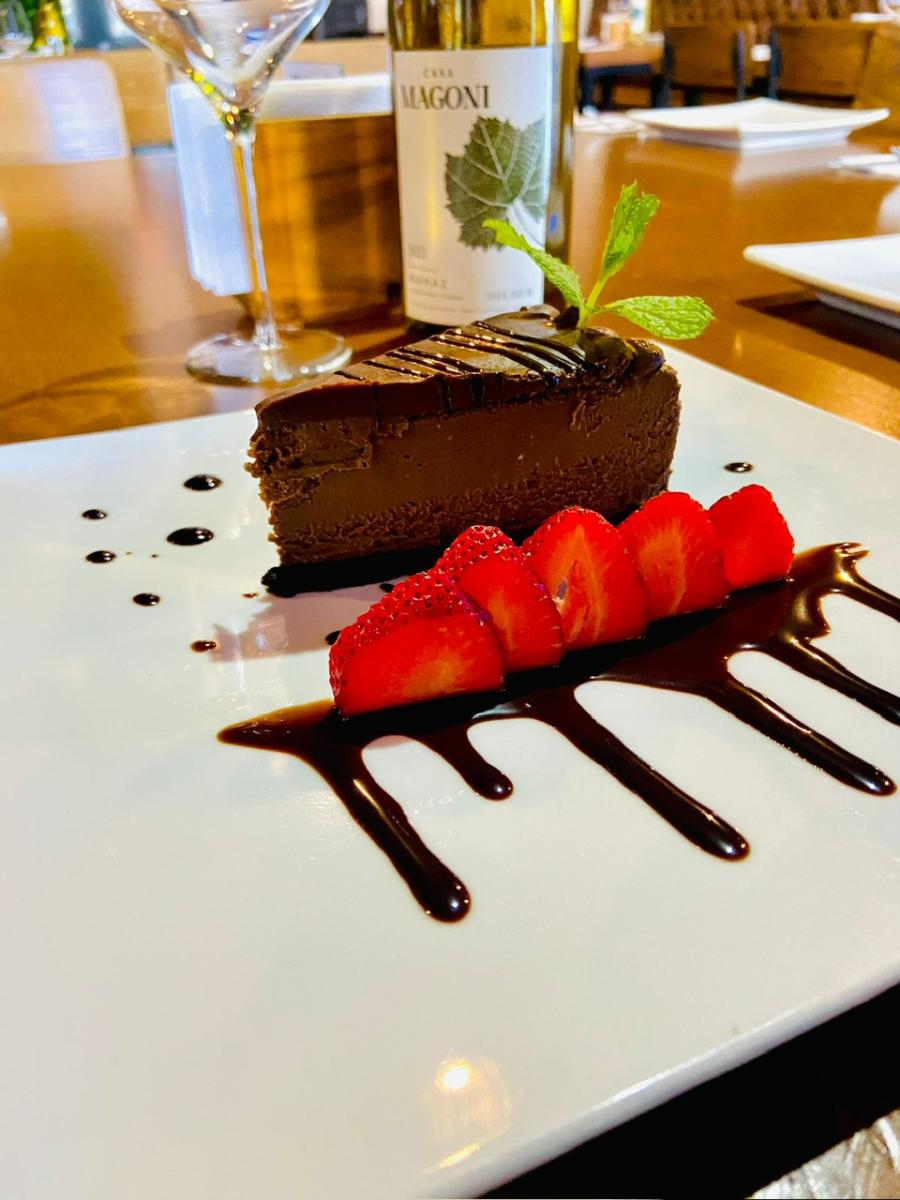 Cheesecake de chocolate 